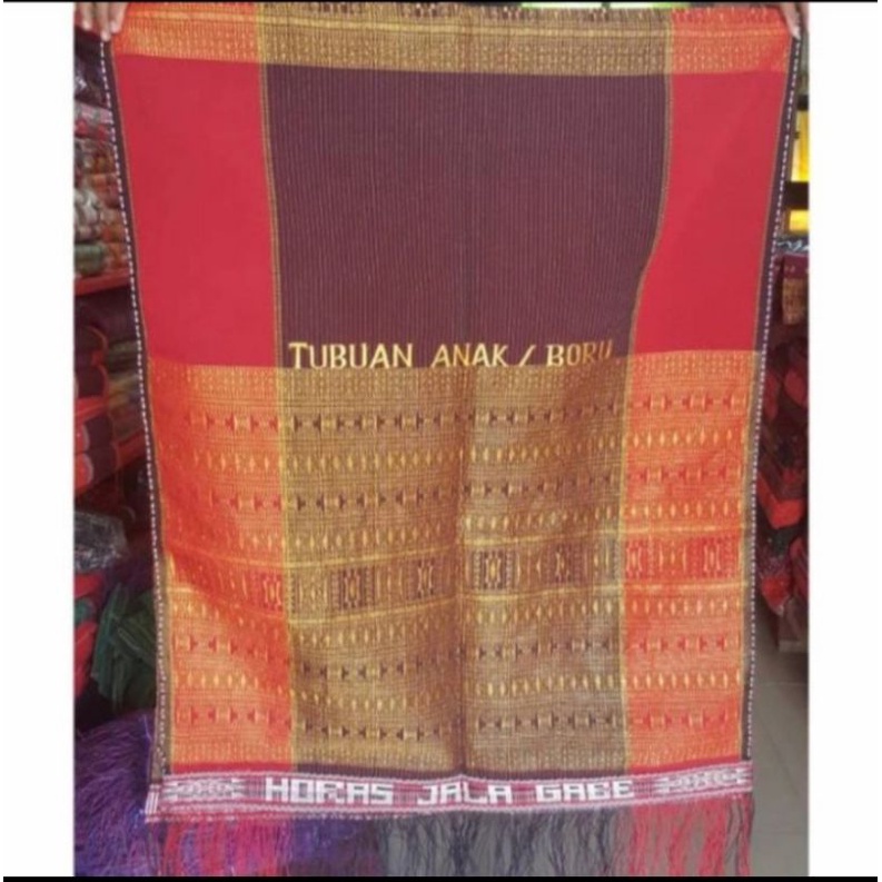 jual ulos pengantin Batak ragi hotang