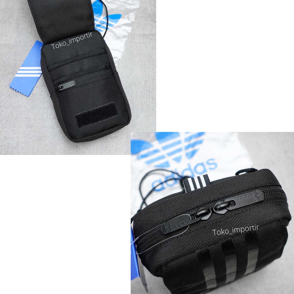 Tas Slingbag Adidas Mini Trefoil / Tas Selempang Pria Mirror ORI Impor