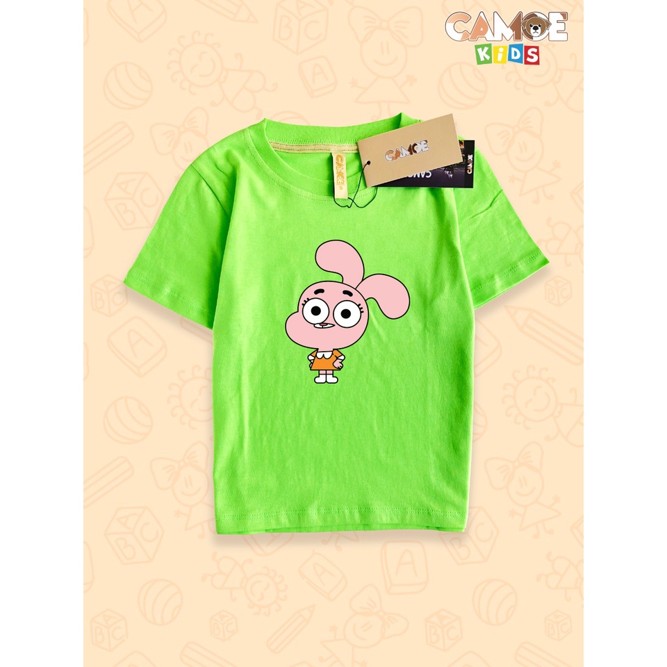 kaos baju anak kids premium gumball ball anais