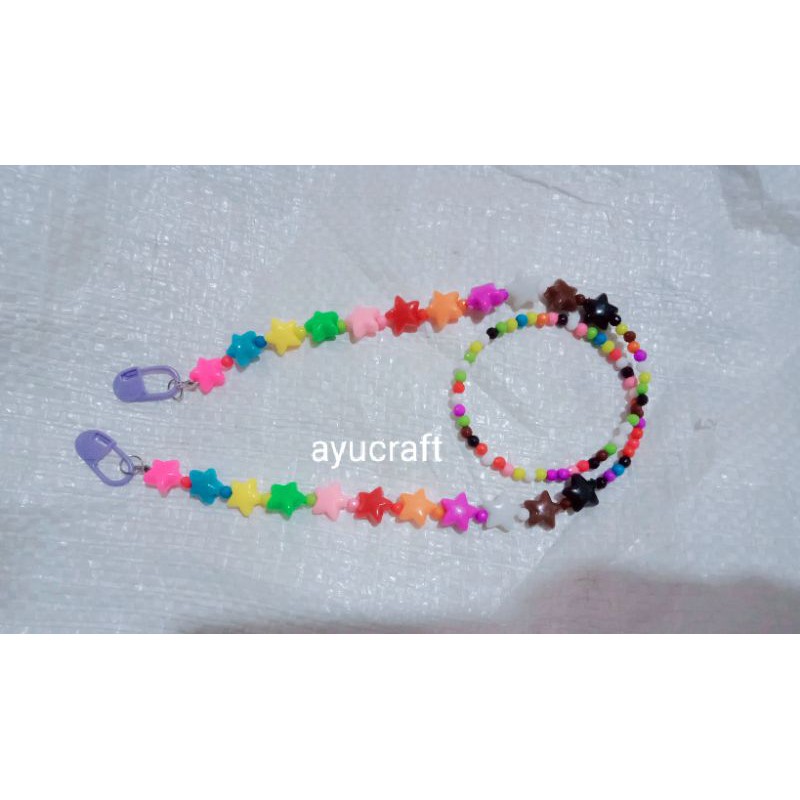 strapmasker/kalung masker ank mix 1pcs(beli 10 free 2pcs)