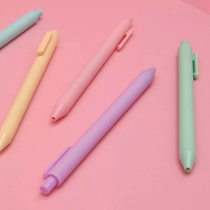 

Mantap 5 Pcs Macaron Special Gel Pen Terlaris