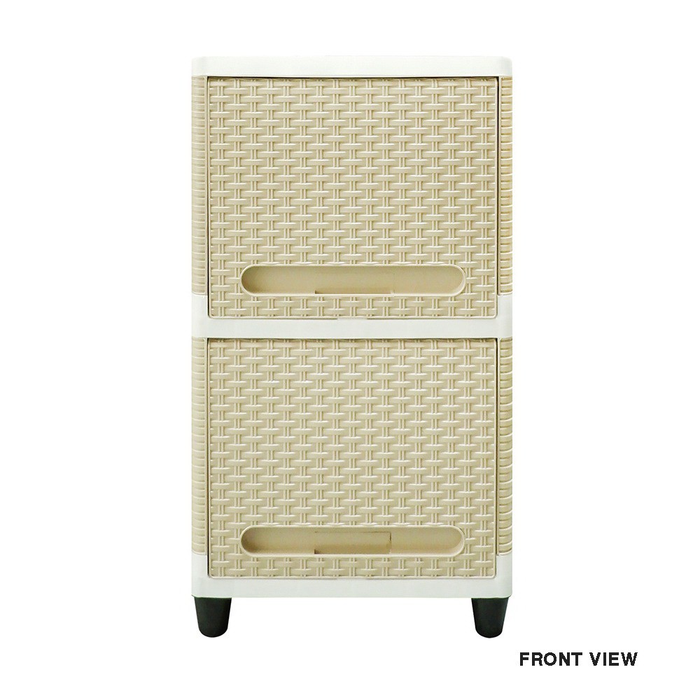 JTR - LEMARI PLASTIK SERBAGUNA CLUB FLIP SUSUN 2 KusumaStore