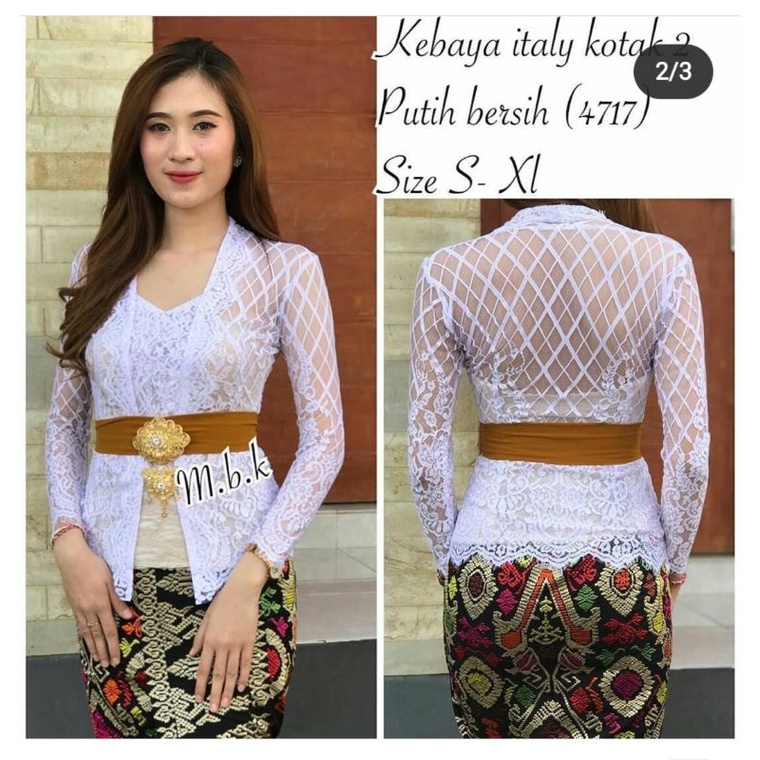 KEBAYA BALI KEBAYA JADI SETELAN KEBAYA KUTUBARU MURAH KEBAYA KONDANGAN PING BAWANG