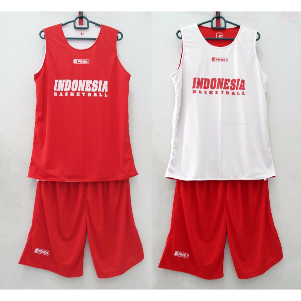 BARU JERSEY BASKET LATIHAN INDONESIA BASKETBALL MAROON KUNING BAJU