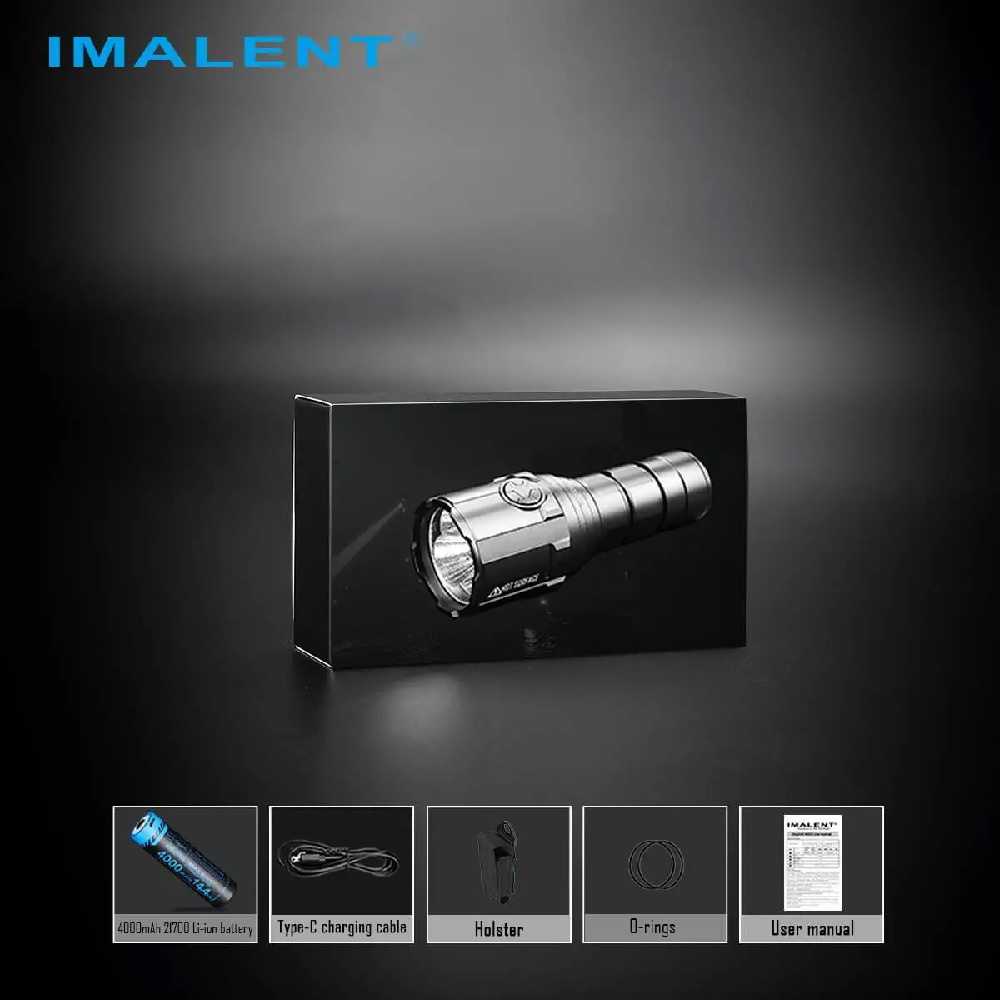 IMALENT R30C - Mini EDC Flashlight 9000 Lumens - Senter EDC Portabel