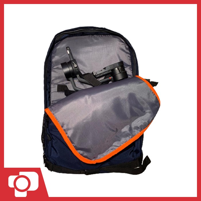 Quarzel Steady Pack Navy Tas Ransel Kamera Gimbal Stabilizer Laptop