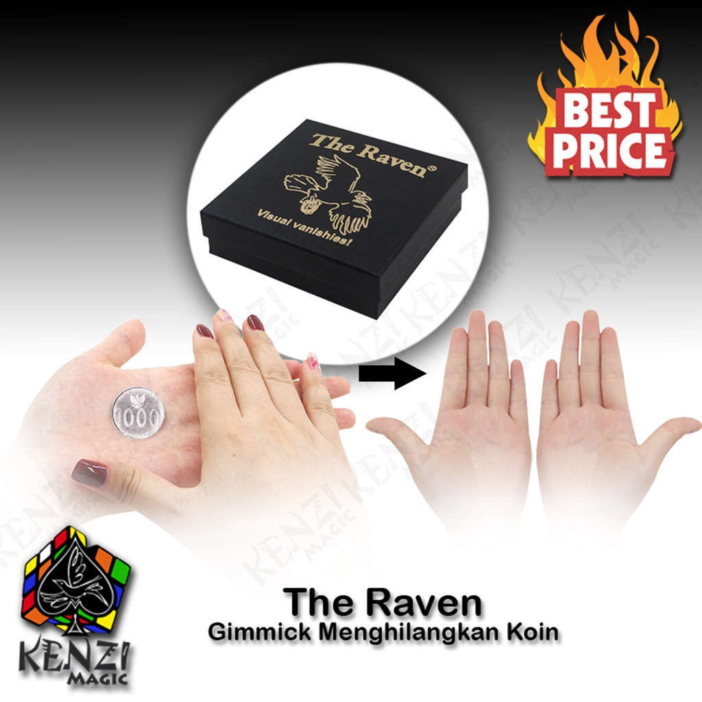 Alat Sulap The Raven - Sulap Menghilangkan Koin