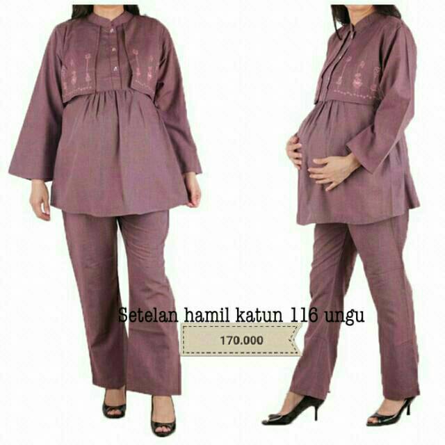 Baju kerja hamil dan menyusui.celana setelan kerja ibu hamil.baju kantor hamil.setelan kerja jumbo