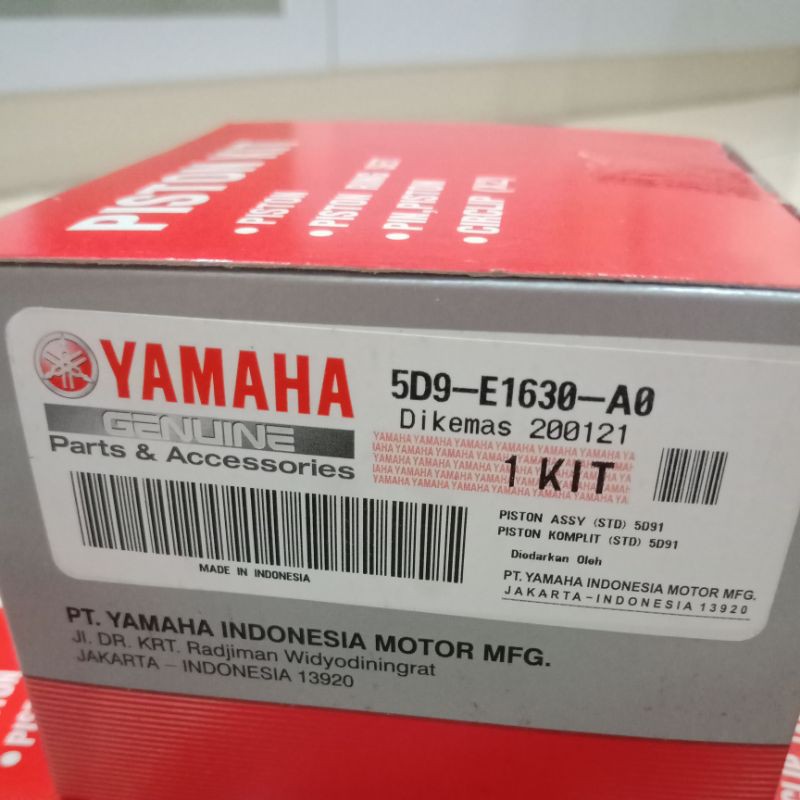PISTON RING SEHER KIT 5D9 VEGA ZR JUPITER Z NEW SALIB ROBOT SIZE OS STANDAR STD 50 100 ORIGINAL ORI ASLI YAMAHA YGP-STANDAR/STD