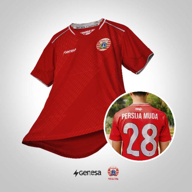 Jersey Home Persija Muda 2019 + NNS