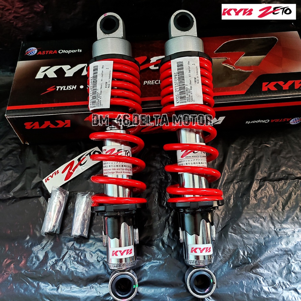 Shockbreaker Shock Belakang KAYABA ZETO S SERIES Jupiter Z Z1 Vega R New Lama Vega Zr F1zr Fizr Force 1