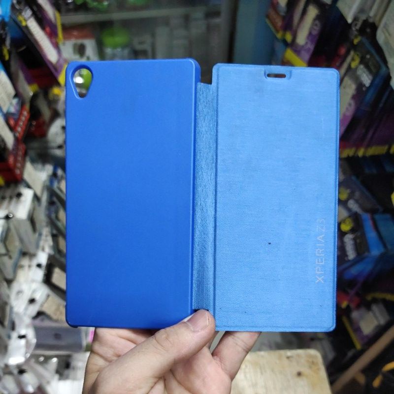 XPERIA ZL / L35H , XPERIA E3 / D2202 , XPERIA Z3 / L55 flipcover buku mantul murah meriah