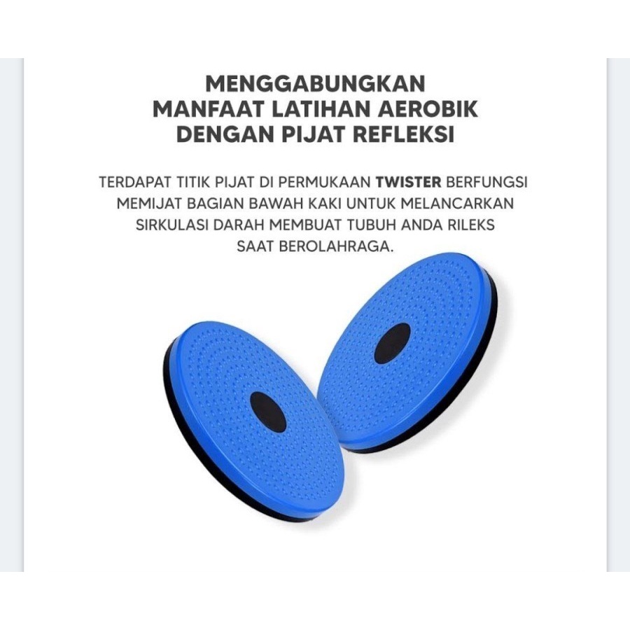 Twistcho Alat Olahraga Pelangsing Perut Paha