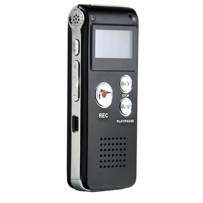 Promo Voice Recorder 8 GB MP3 USB Digital Voice Recorder Handy Perekam Suara