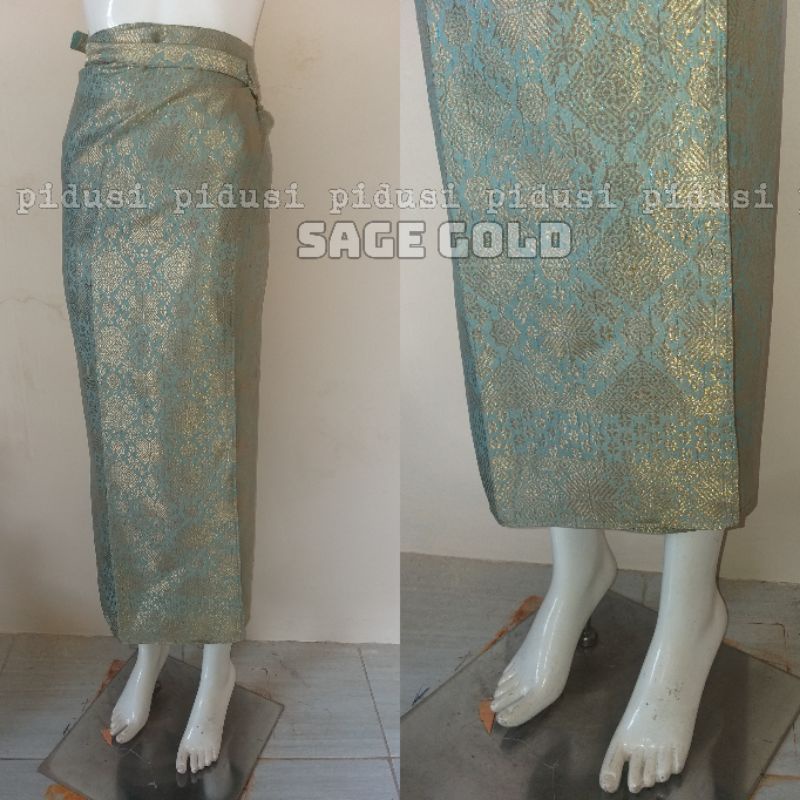 Rok songket lilit jumbo