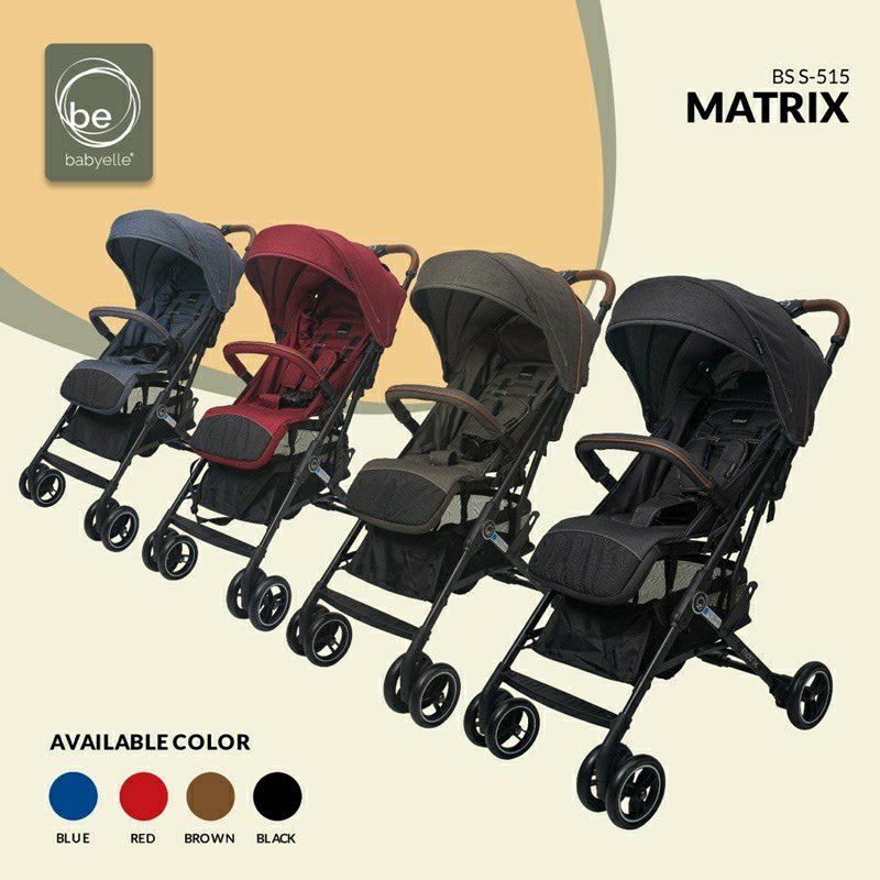 PROMO Stroller Babyelle Baby Elle Matrix 515 kereta dorong bayi cabin size ukuran cabin Makassar