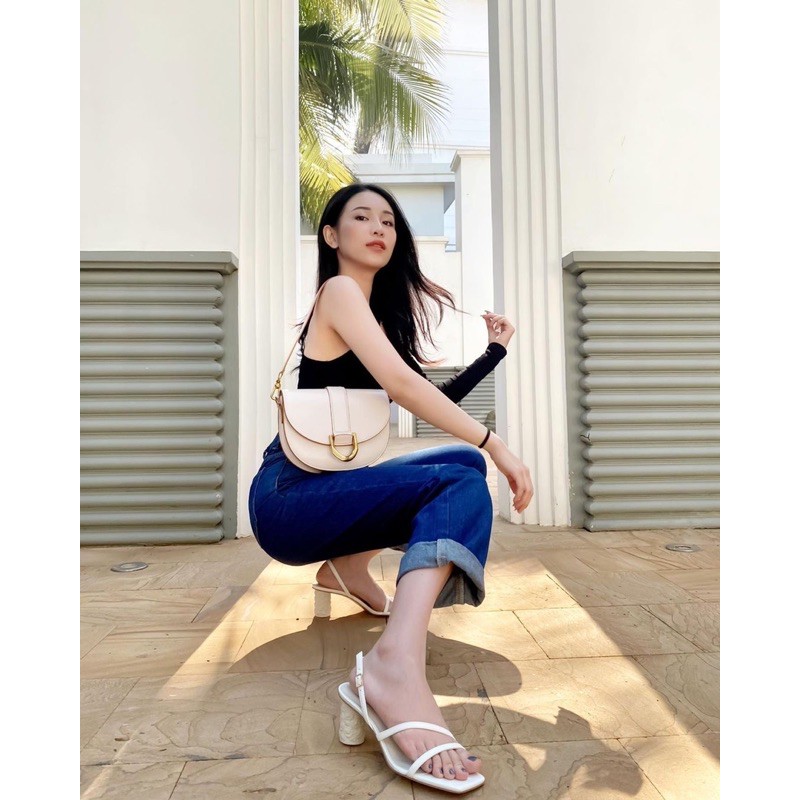 CK GABINE SADDLE BAG