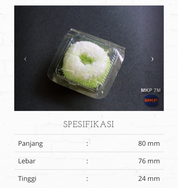 Mika Kue MKP isi 100lembar - Gosend Only!!!