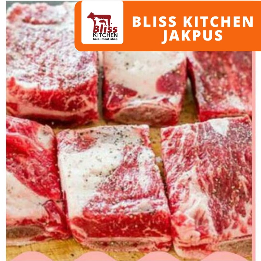 

Iga Sapi Kualitas Super Daging Tebal / Beef Ribs 1 kg / 1kg