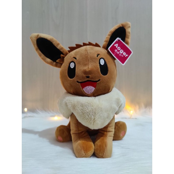 Boneka Pokemon Eevee - Aoger Pokemon