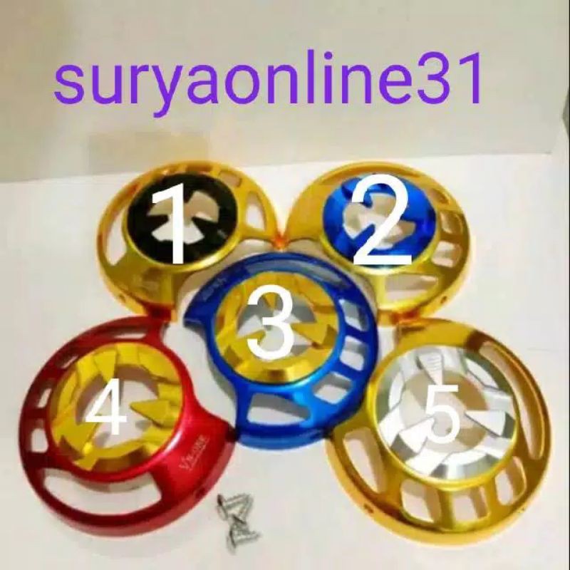 Kover tutup kipas universal motor beat-scoopy-mio-nouvo-soul-fino