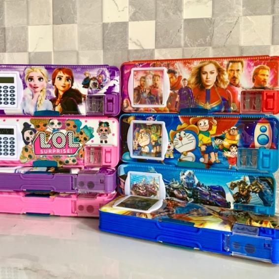 

Berkualitas! KOTAK PENSIL MAGNET + KALKULATOR FANCY KARAKTER