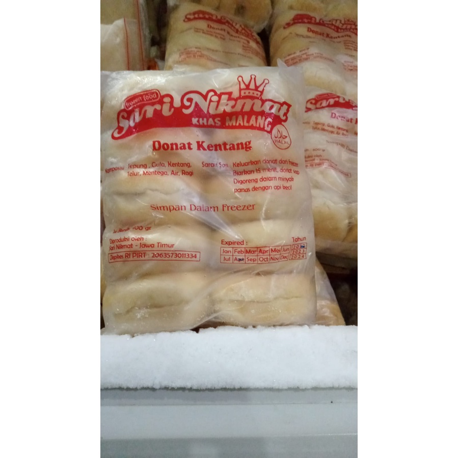 

Donat Kentang Sari Nikmat Khas Malang