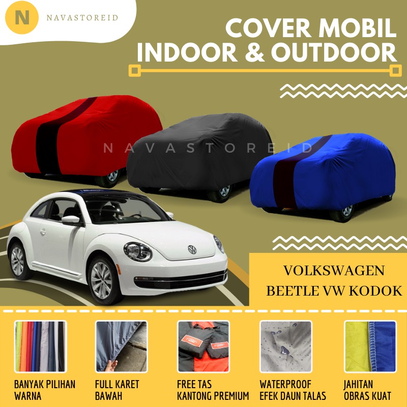 Volkswagen Beetle VW KodokCover Waterproof Body Cover / Sarung Mobil Volkswagen Beetle VW Kodok