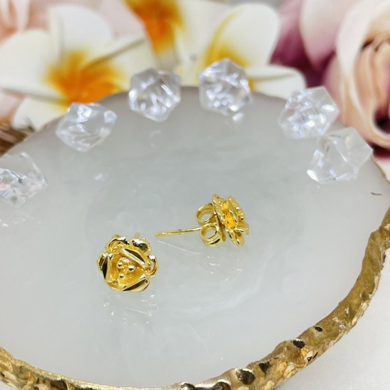 Anting bunga emas kendari Xuping