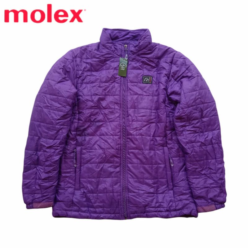 Jaket outdoor second MOLEX Size S fit M dacron jaket bulu angsa jaket puffer