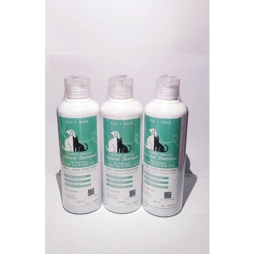 Shampoo Anti Kutu Water based 250ml untuk Kucing/Anjing