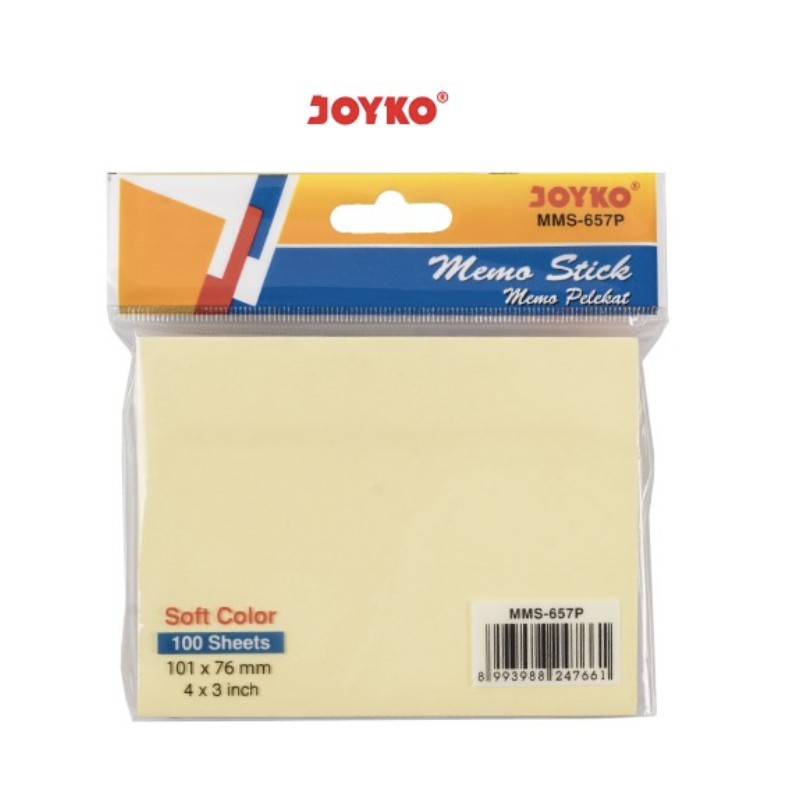 

Memo Stick / Sticky Note / Kertas Memo / Memo Tempel Joyko MMS-657P