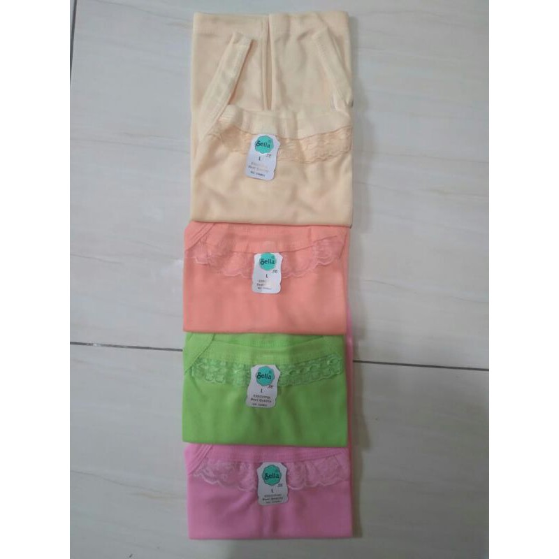 (6pcs)kaos dalam size L