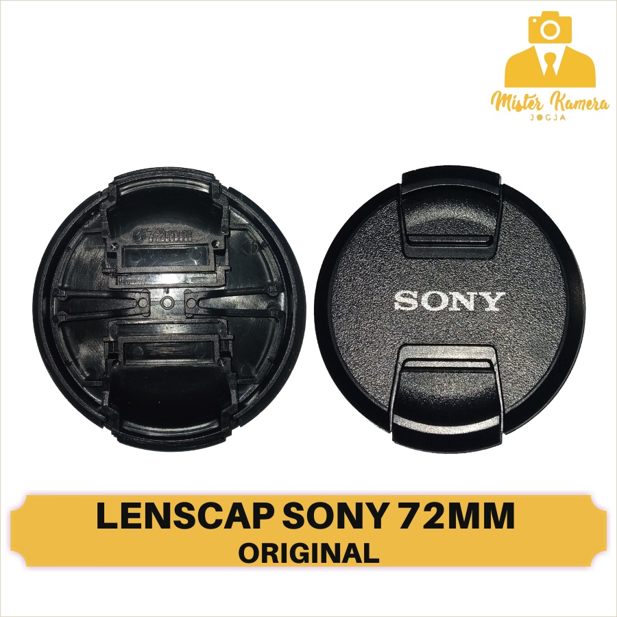 Lenscap Sony 72mm Tutup Lensa Depan Lens Cap Original Frontcap 72 mm Front cap