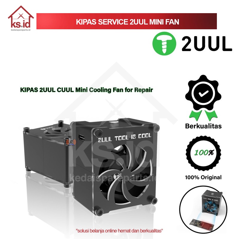 Kipas Service 2UUL / 2UUL Cuul Fan Is Cool / Kipas Asap Las / Kipas Pendingin