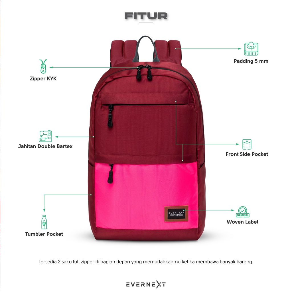 (BISA COD) BACKPACK PREMIUM TAS RANSEL PRIA WANITA UNISEX BACKPACK LAPTOP MULTIFUNGSI 14&quot; 15&quot; INCH TAS PUNGGUNG KULIAH KERJA SEKOLAH
