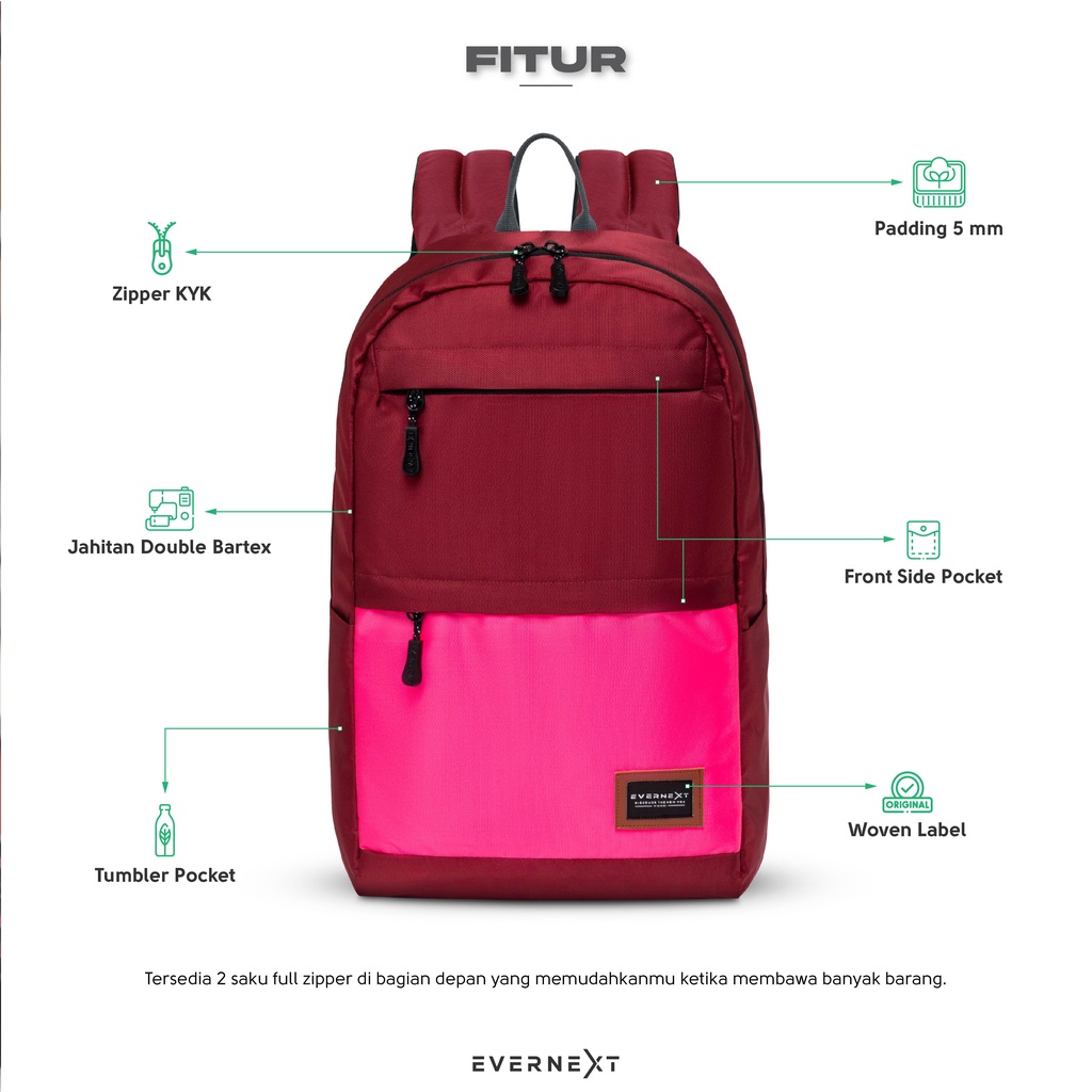 Tas Ransel Backpack Laptop Pria Wanita Sekolah Kuliah Cewek Cowok Distro Tas Rangsel Bacpack Ransel Punggung Sekolah Kuliah Kerja Polos Pria Wanita Cewe Cowo Keren