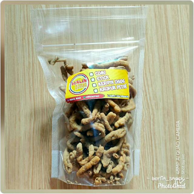 

(Size L) Keripik Usus Ayam/ Usus Crispy EKSTRAK DAUN JERUK