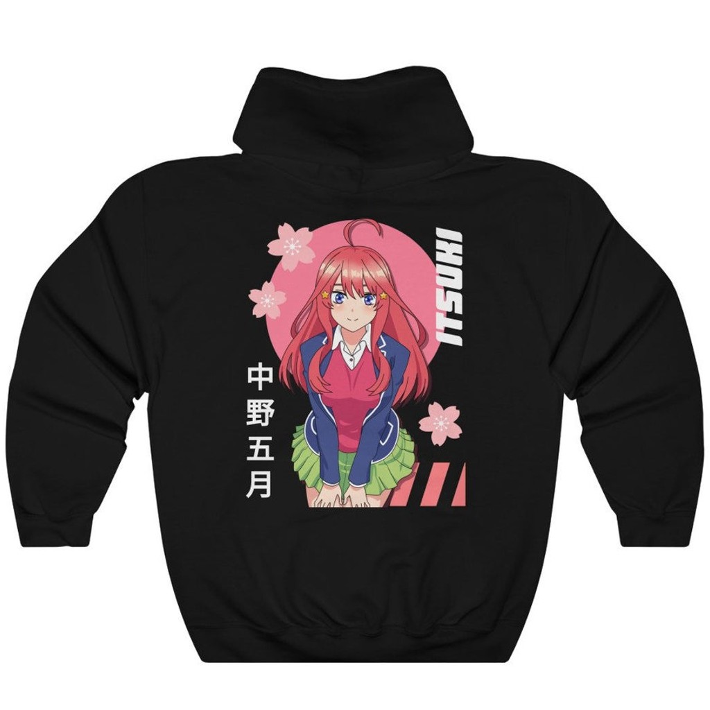 Hoodie Itsuki Nakano The Quintessential Quintuplets Anime Manga Premium Fleece