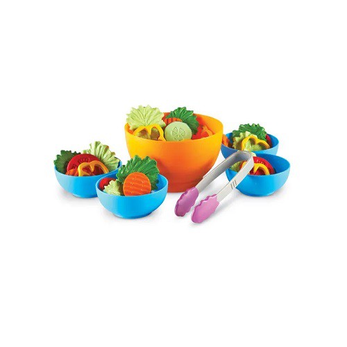 Learning Resources New Sprouts Garden Fresh Salad Set Mainan Sayur Sayuran