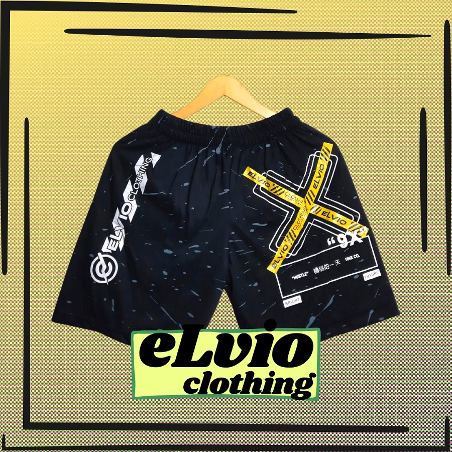 Celana boxer distro premium elvio clothing | Celana pendek | Celana distro