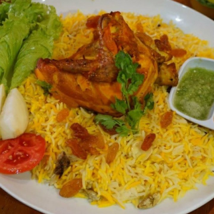 

Nasi Mandhi Ayam (matang)