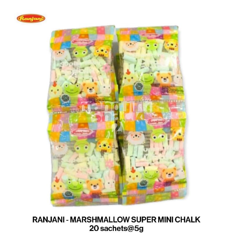 Sunnydayshop_ Ranjani - Marshmallow Super Mini Chalk 20 Sachet