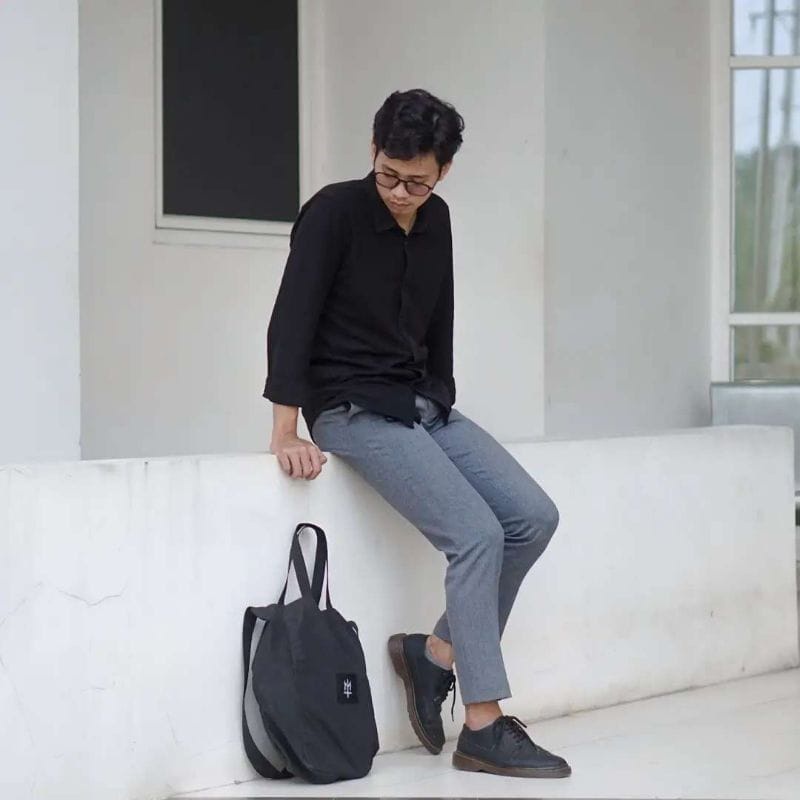 CELANA KANTOR FORMAL PRIA SLIMFIT BAHAN DASAR KAIN SEMI WOLL