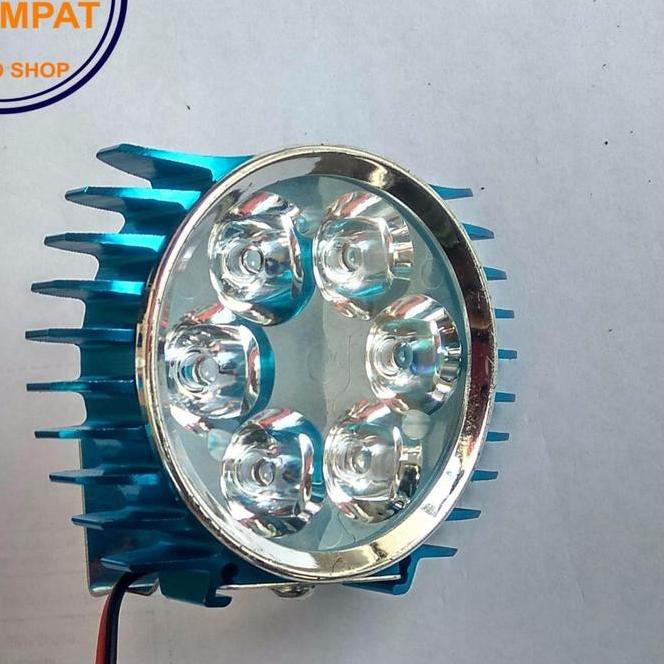 ✧*WESF* LED Lampu Sorot Tembak Luxeon 6 Mata Slim **B.