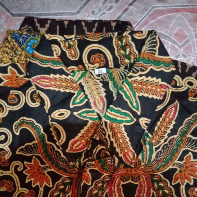 Sogan Tarantula Warna.kemeja Batik Murah Berkualitas Hrb 021bosbatik By Semar Edan