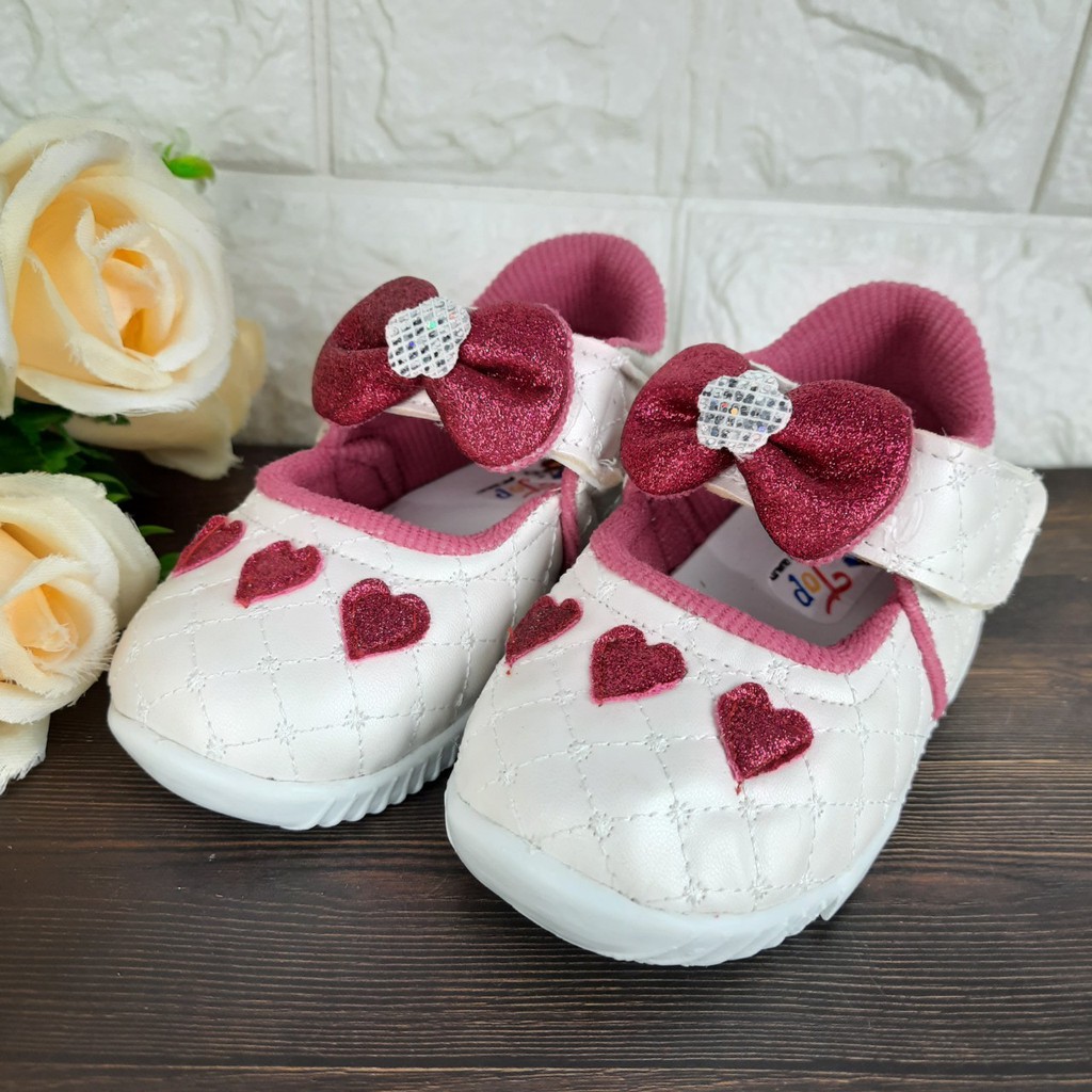 [TAMAN SEPATUKU] SEPATU TRENDY MURAH PESTA LOVE ANAK PEREMPUAN 1 2 3 4 5 6 TAHUN DAX02