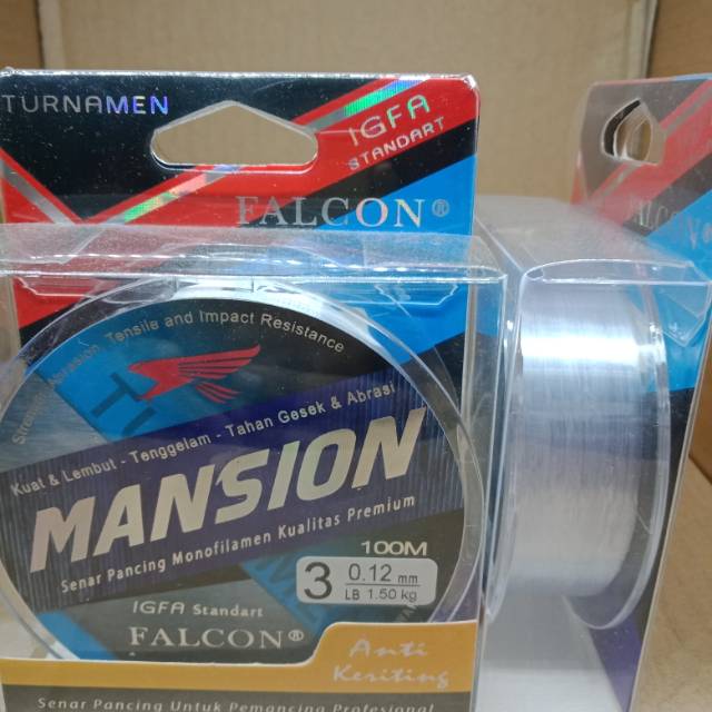 Senar falcon mansion 100m IGFA monofilamen