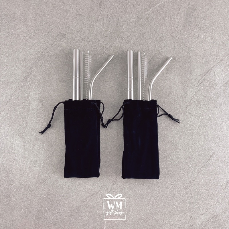 STEP 2 / SEDOTAN STAINLESS STEEL / SEDOTAN BOBA STAINLESS / SEDOTAN STAINLESS STEEL SET / HADIAH