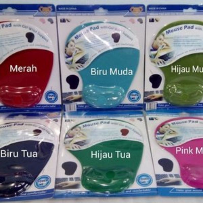 Mousepad Bantal with Gel Bahan Tebal Berkualitas